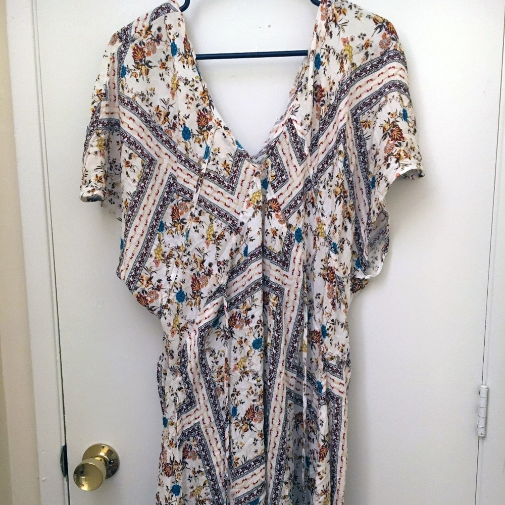 Altar’d State Peasant Tie-Back Top